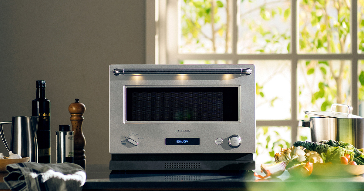 BALMUDA K04A-BK オーブンレンジ 【公式通販】