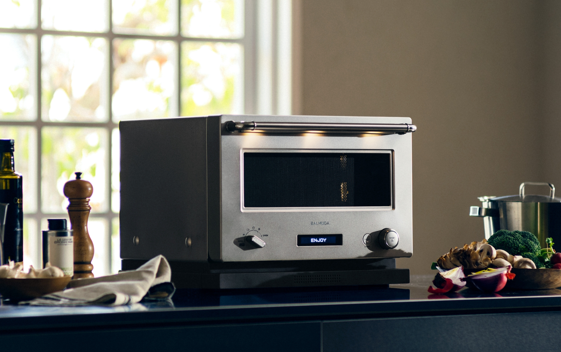 BALMUDA K04A-BK オーブンレンジ 【公式通販】