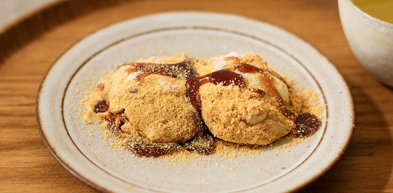 蜜がけきなこ餅 | レシピ | BALMUDA The Toaster | BALMUDA