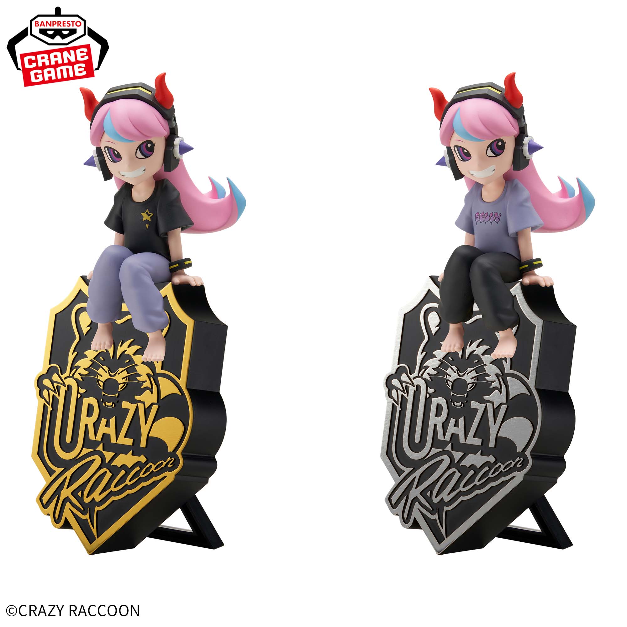 Crazy Raccoon モニタートップフィギュア-Selly-│株式会社BANDAI