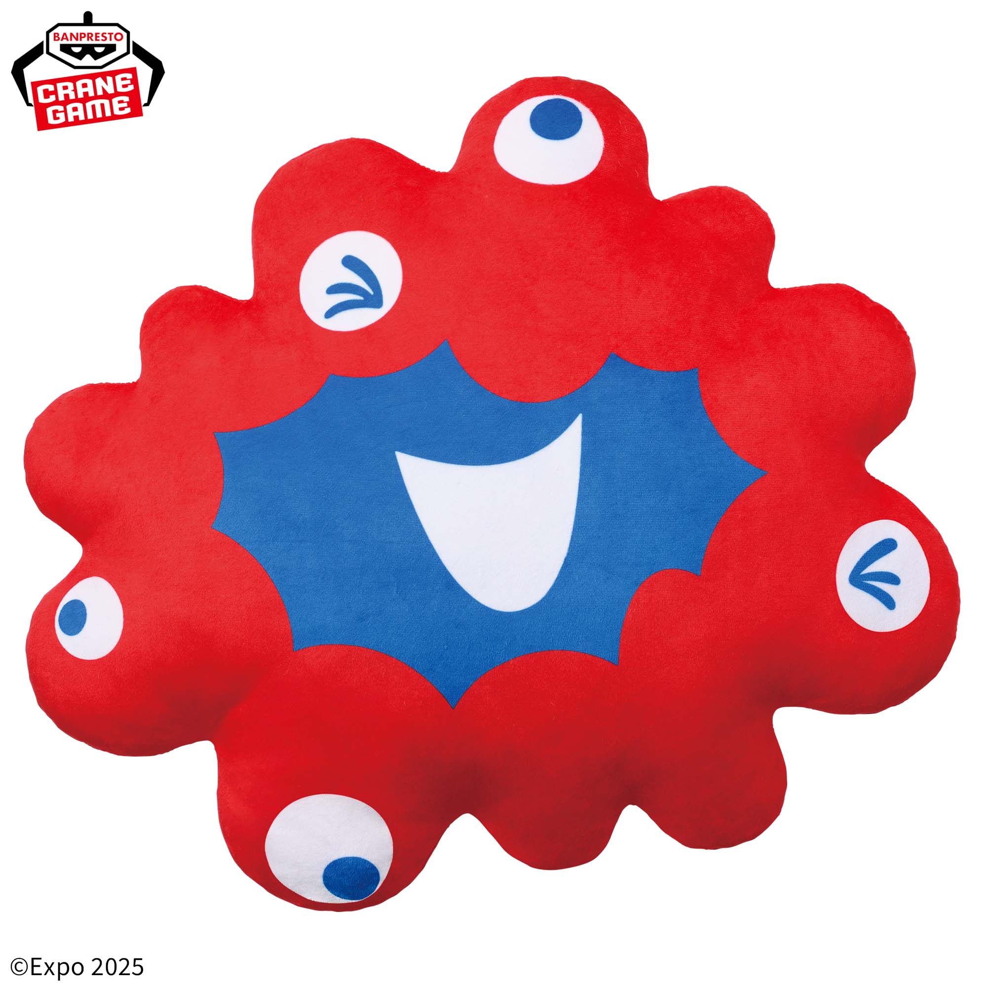 ミャクミャク ぬいぐるみクッション│株式会社BANDAI SPIRITS