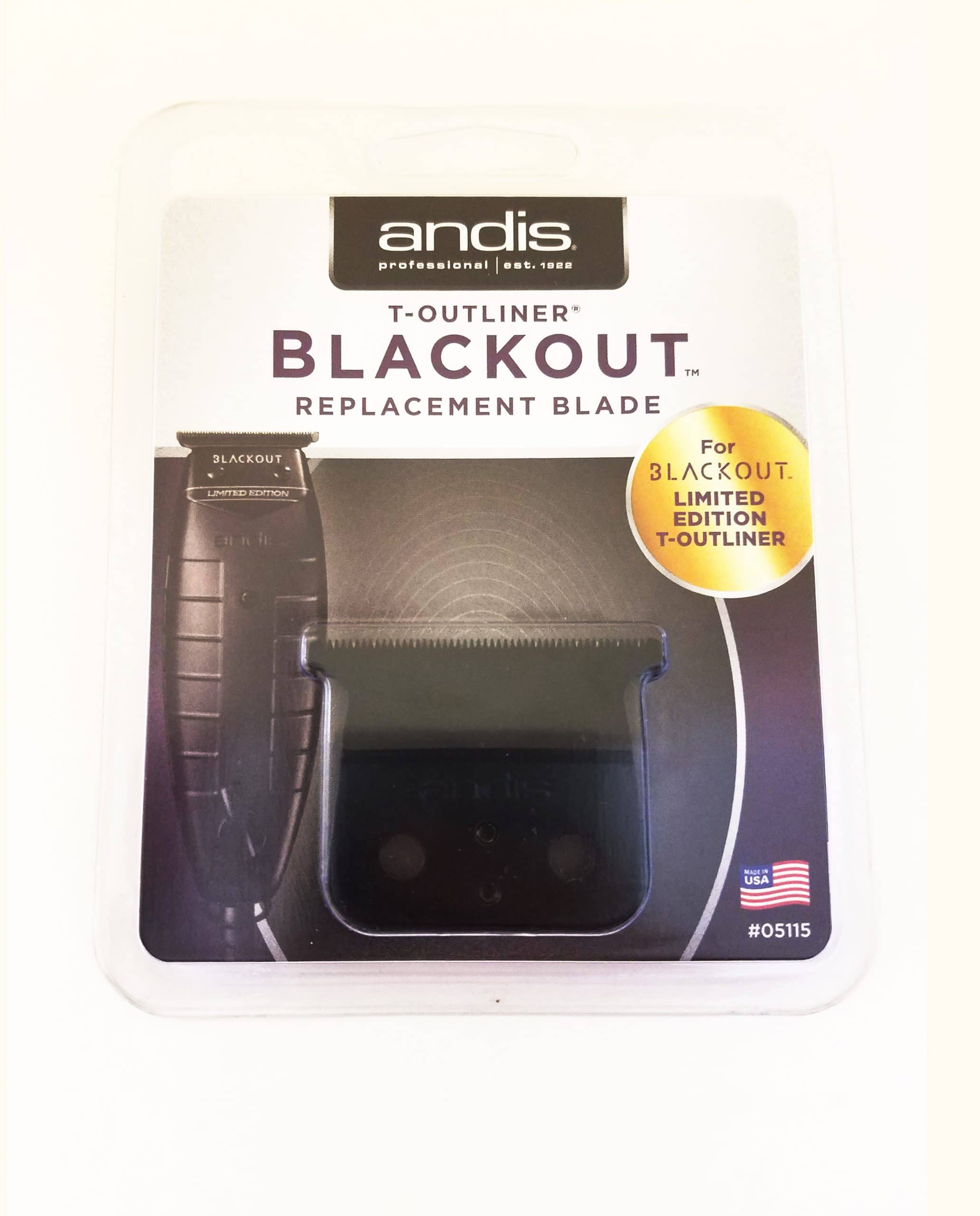 Andis T-Outliner Blackout Blade #05115 - Barber Depot - Barber Supply