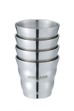 UNIFLAME(ユニフレーム) ウェーブダブルマグSUS400：ベースキャンプ