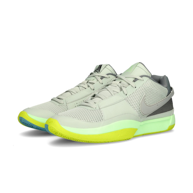 Basketball Shoes Nike Ja 1 Light Silver-Granite-Cyber-Cool Grey