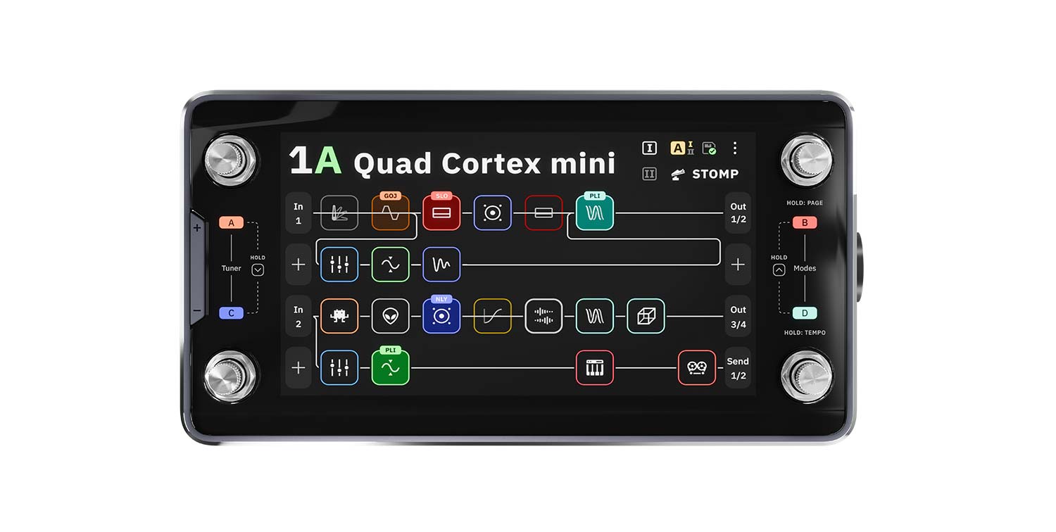 Neural DSP Unveils Quad Cortex mini – The Full Quad Cortex..