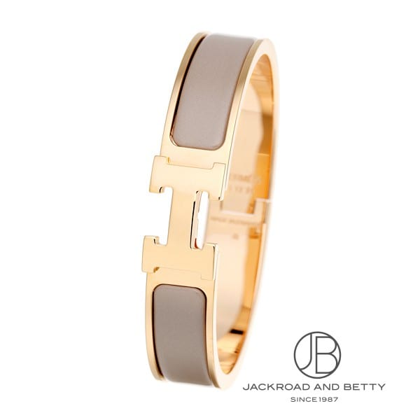 クリックH ブレスレット PM マロングラッセ ベージュ[H7100001FOPM 19