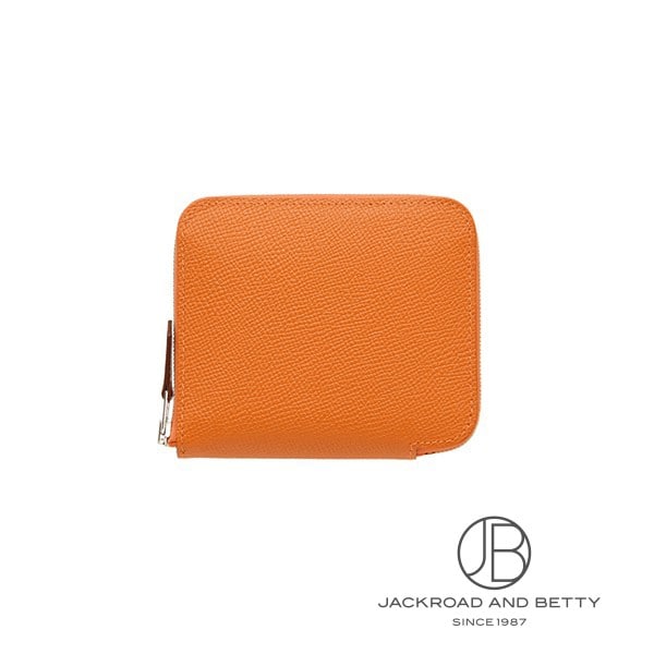 アザップ シルクイン コンパクト オレンジ[] Azap Silkin Wallet