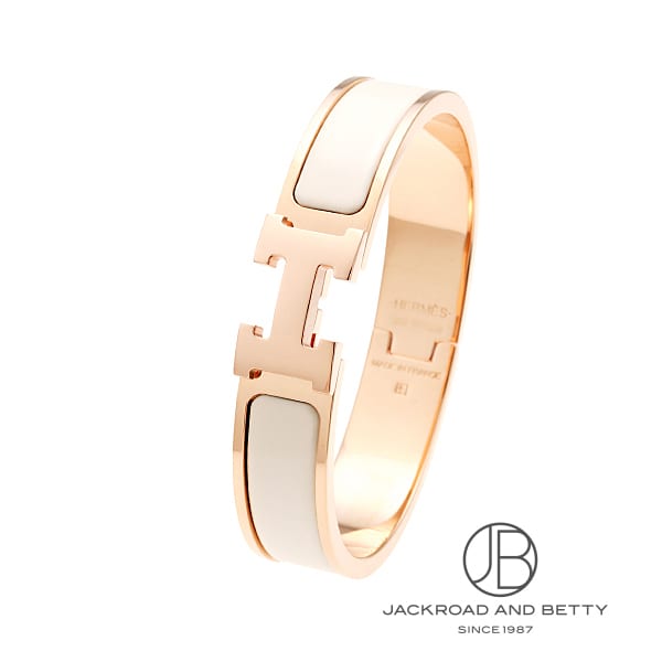 クリックH ブレスレット PM クリーム ホワイト[H700001FO PM] Clic H