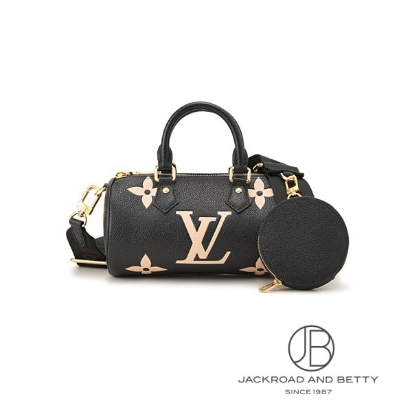 パピヨン BB ブラック ベージュ[M45980] Papillon BB | ルイ・ヴィトン