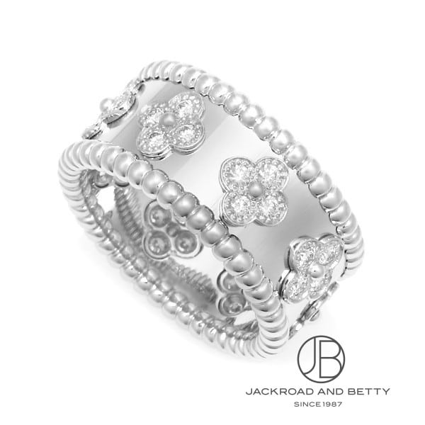 ペルレ クローバー リング ミディアムモデル[VCARO9LP00] Perlee