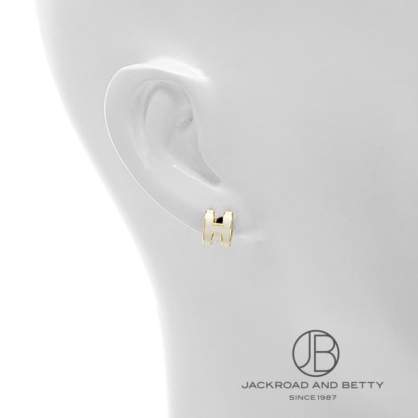 ポップH ミニ ピアス ブラン ホワイト 白[H608002F 49] Pop H Mini