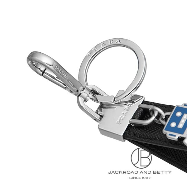 サフィアーノレザー キーリング[2PP040_053_F0002] Saffiano Leather