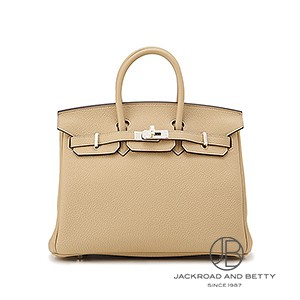 バーキン25 ヴェルソ トレンチ ブーゲンビリア ベージュ ピンク