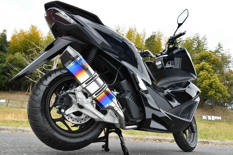 CORSA-EVOⅡ ヒートチタン フルエキゾースト：PCX125：2023〜：政府