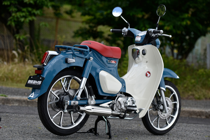 スーパーカブ C125 JA58 純正マフラー スーパーカブC125（JA48/JA58）用スポーツマフラー(ノーマルルック