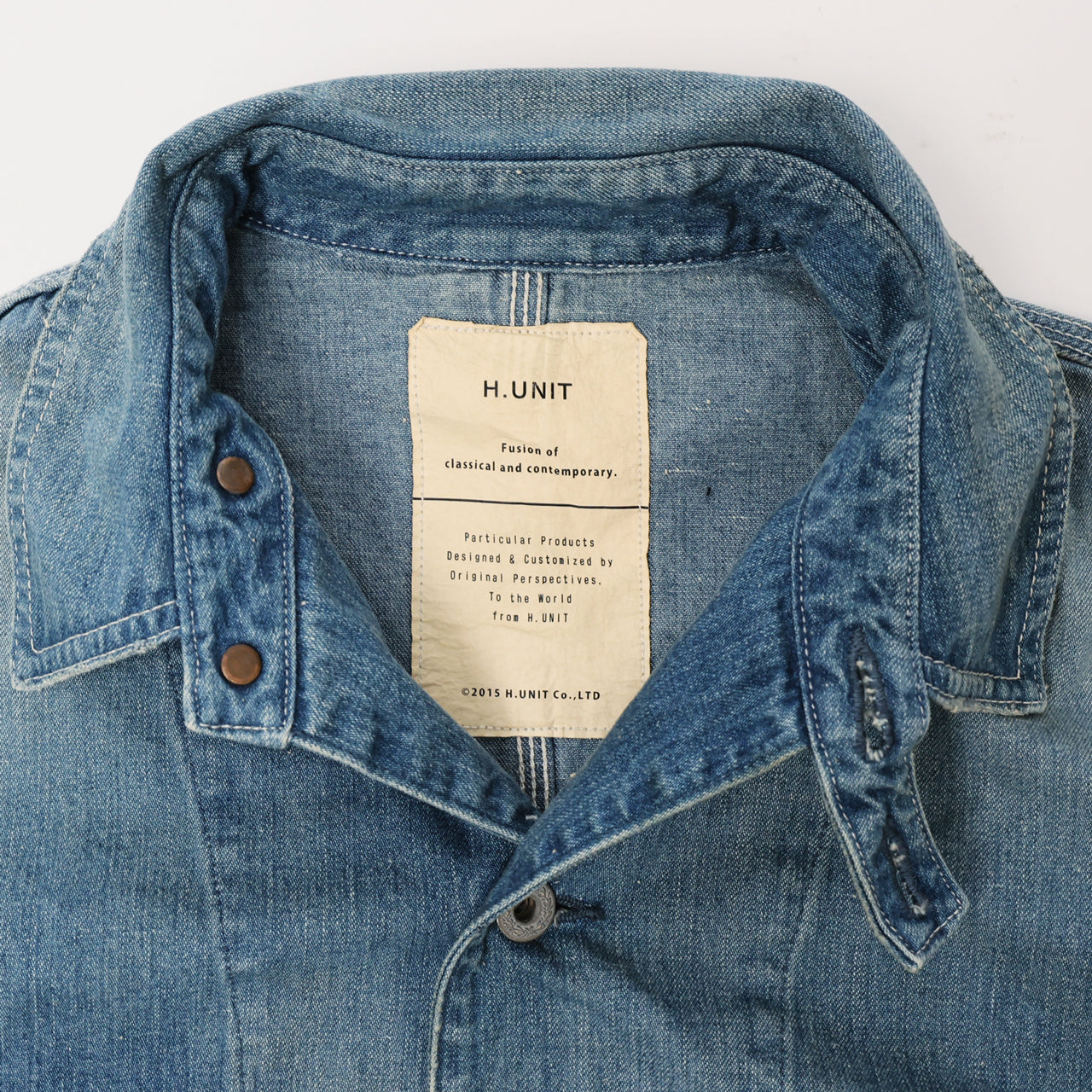 H.UNITH-JK054 DENIM COVERALLS（USED WASH） – BEANS