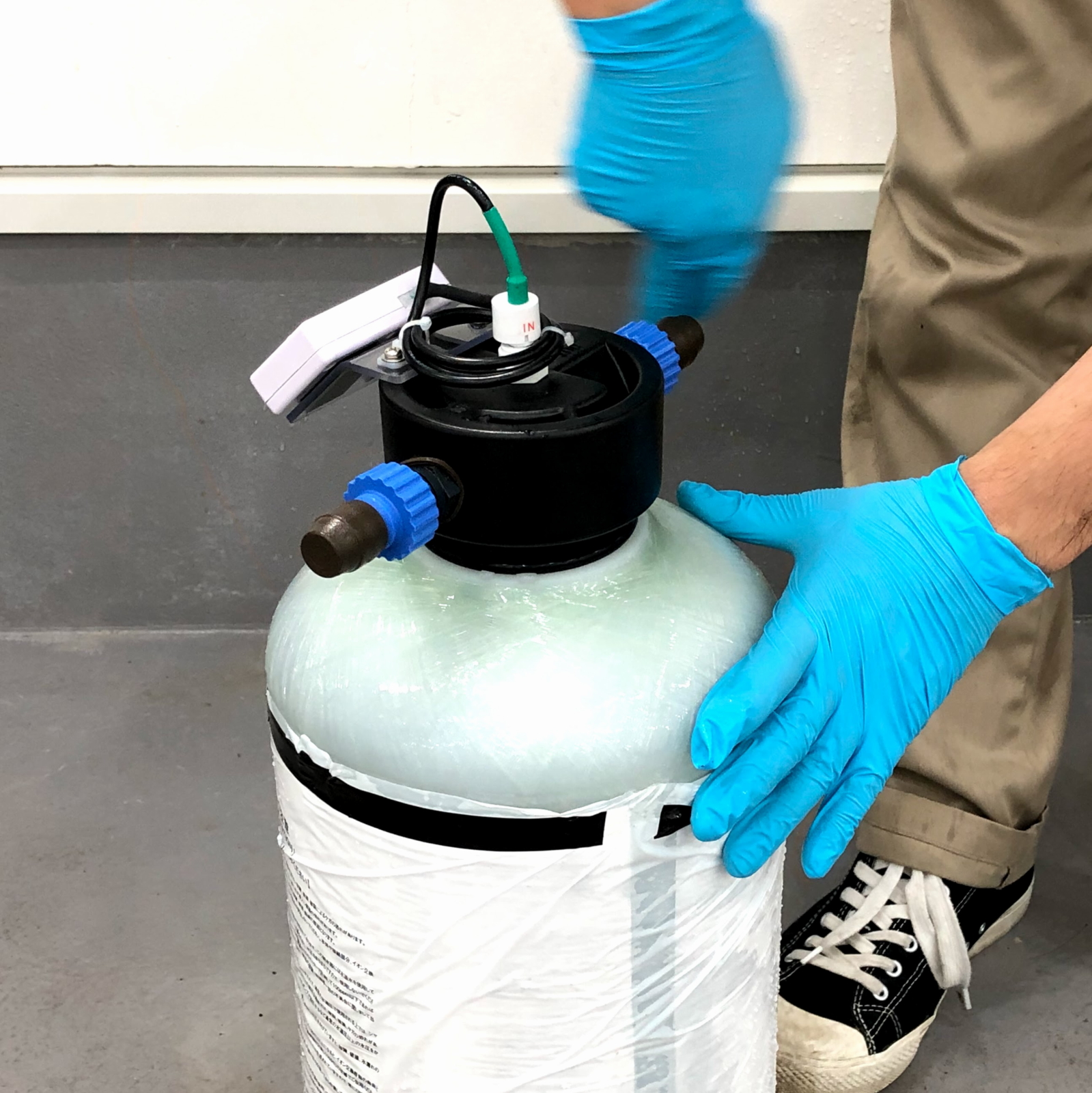 ビューティフルカーズオリジナル 洗車用純水器（2代目）イオン交換樹脂