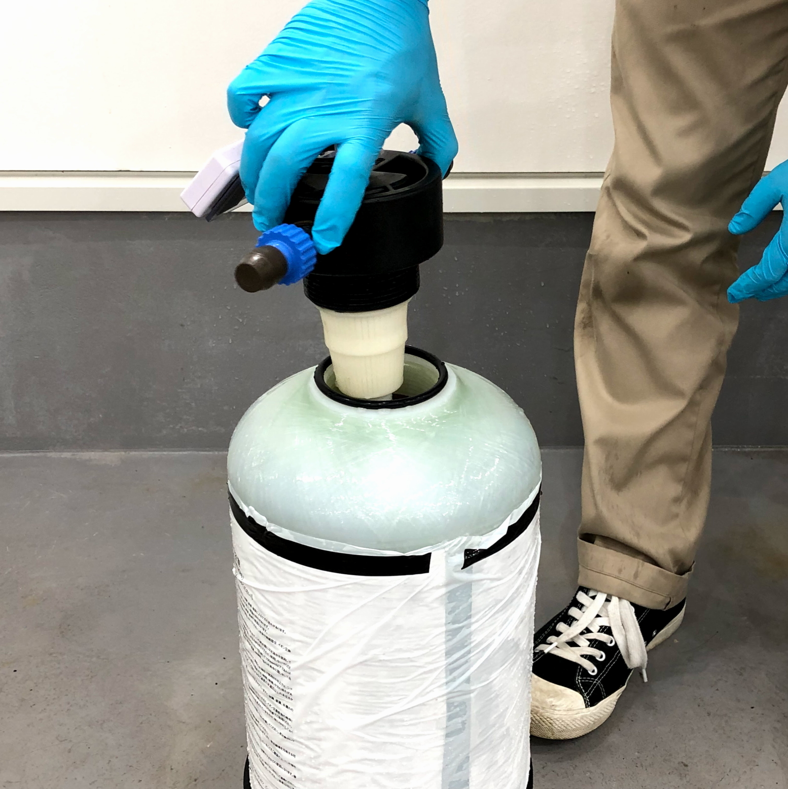 ビューティフルカーズオリジナル 洗車用純水器（2代目）イオン交換樹脂