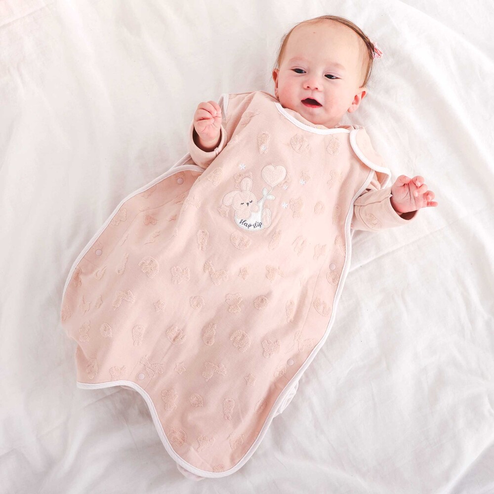 お揃い】クマウサギひよこアニマルモチーフスリーパーベビー(ﾜﾝｻｲｽﾞ