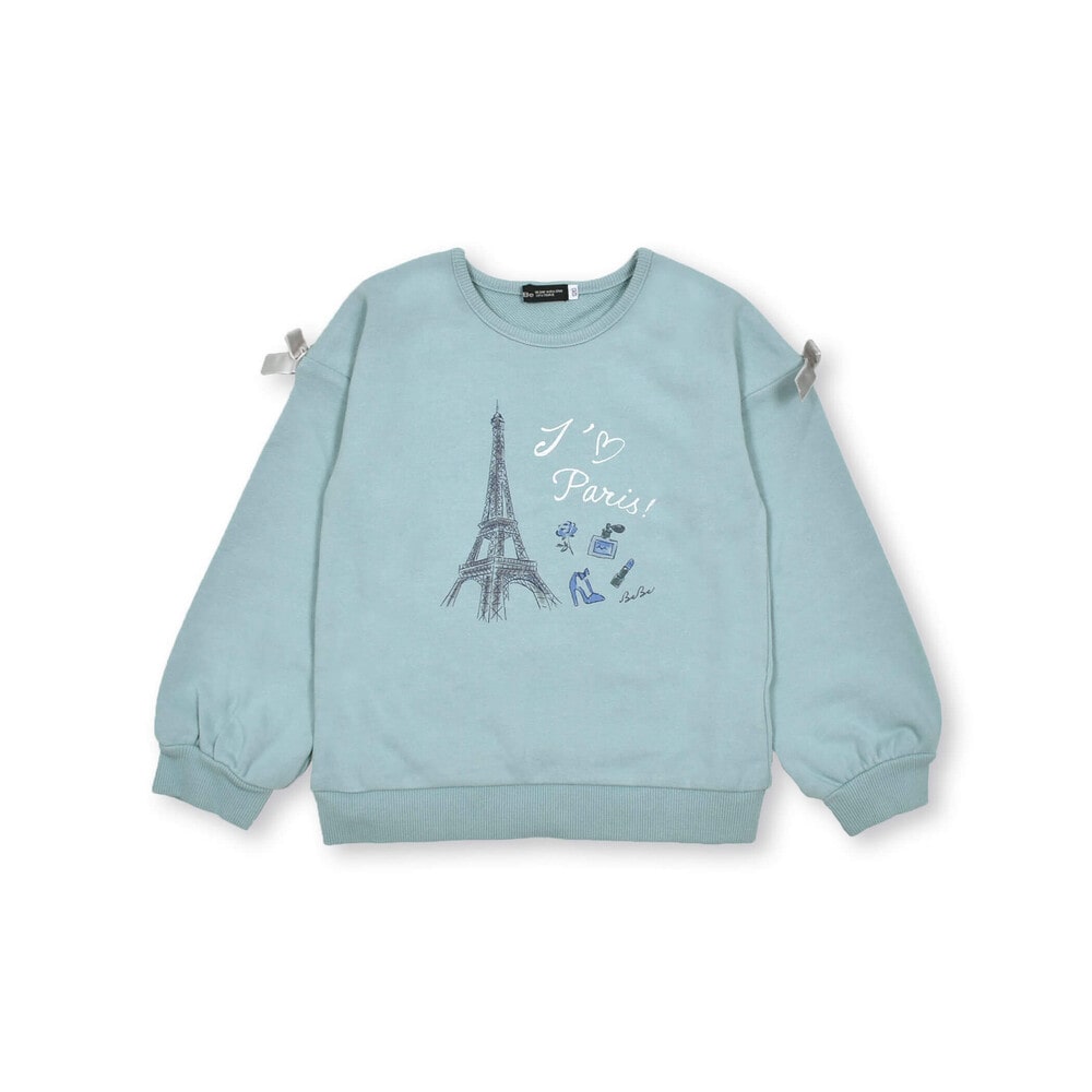 エッフェル塔トレーナー(80～150cm)(80cm グリーン): トップス【べべ