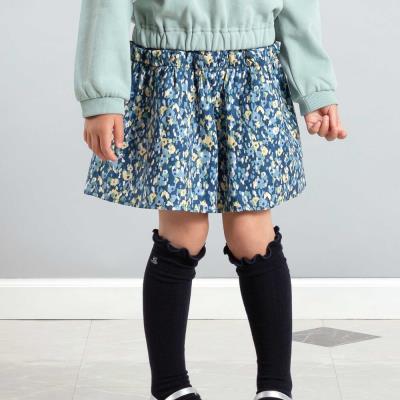 お揃い】オンフルールフラワープリントキュロットパンツ(90~150cm