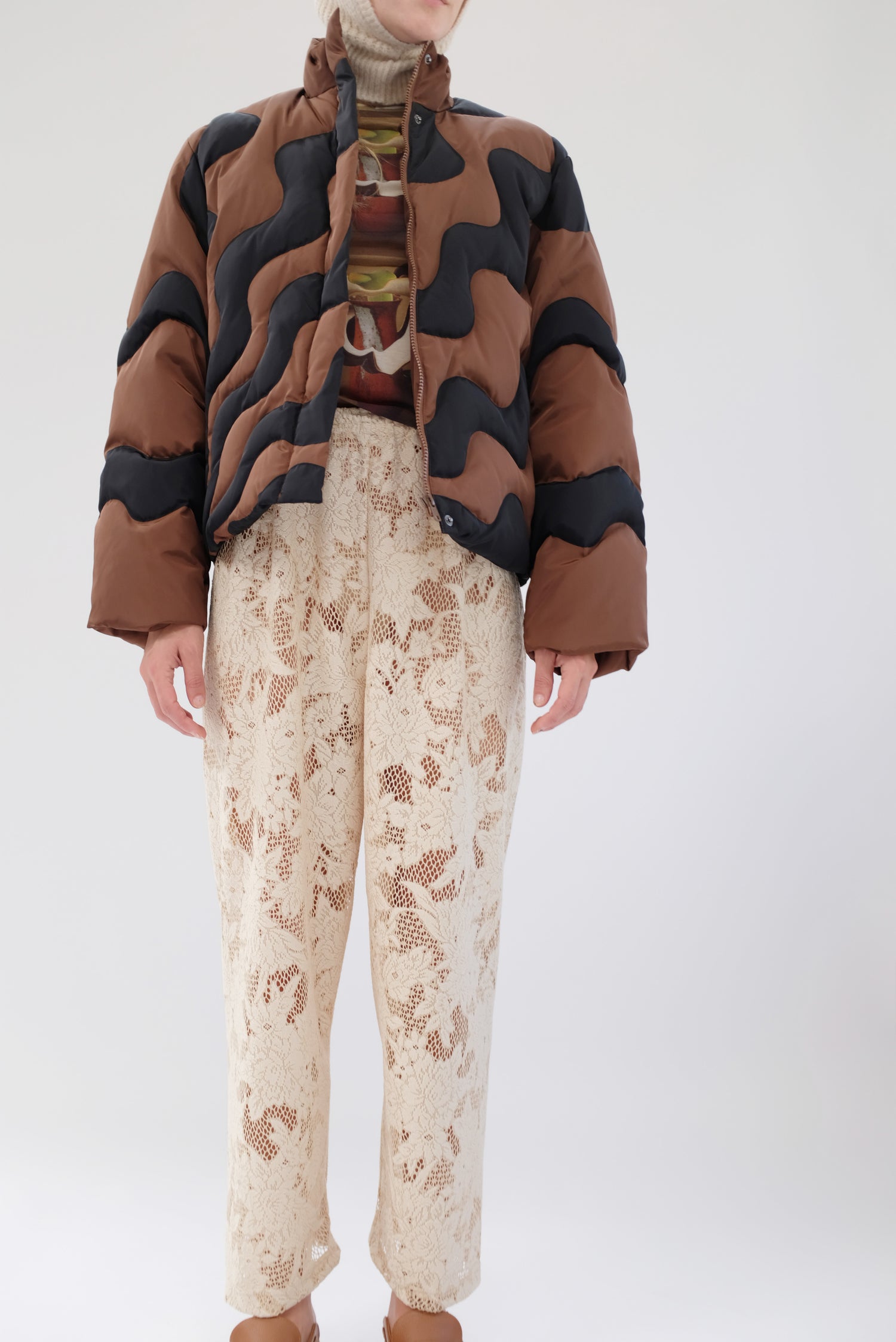 Paloma Wool Hokusai Jacket Brown/Black – Beklina