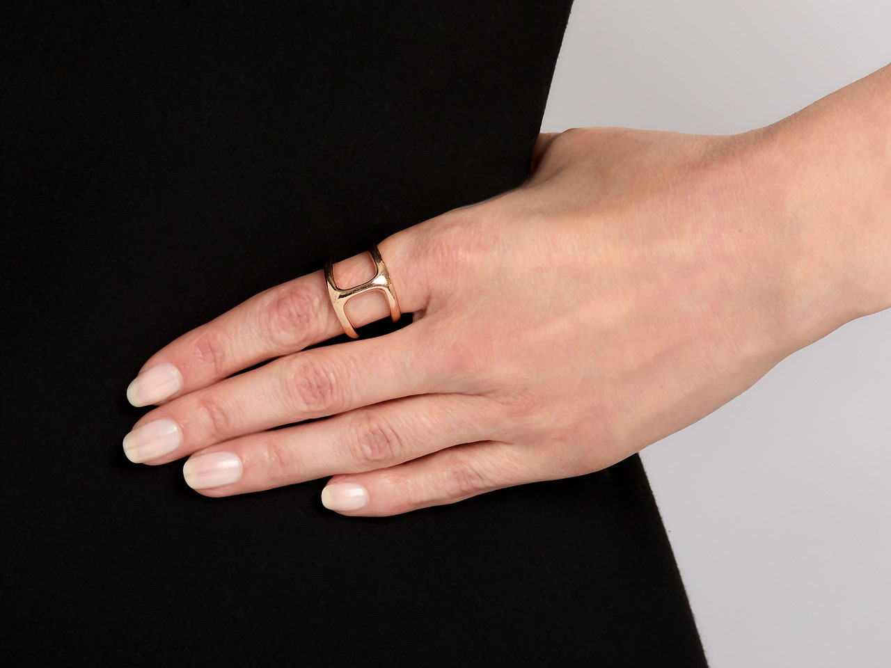 Hoorsenbuhs 'Dame Phantom' Ring in 18K Rose Gold #517331 – Beladora