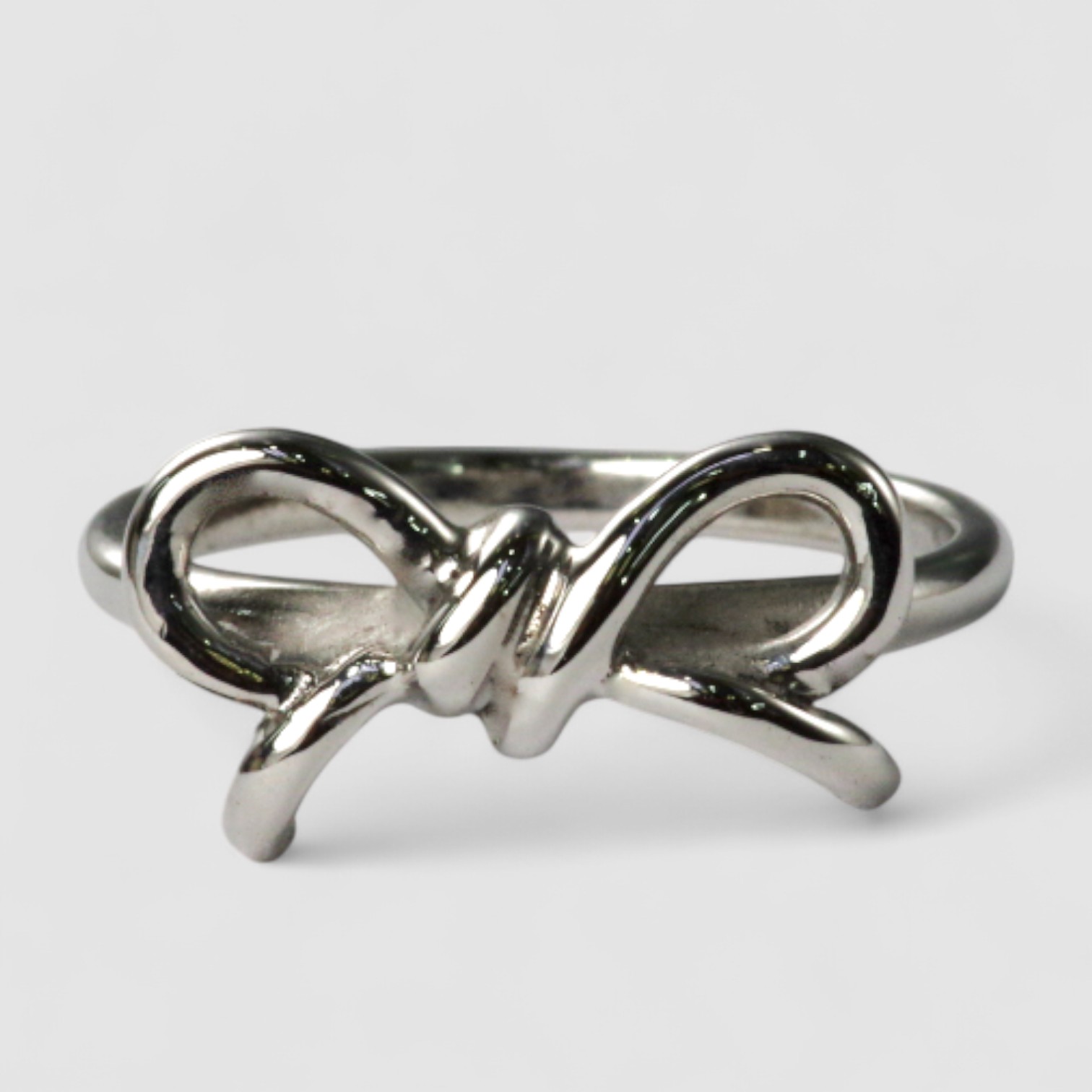 sv925 縁結びリボンリングMARU - ベル宝飾オンラインショップ