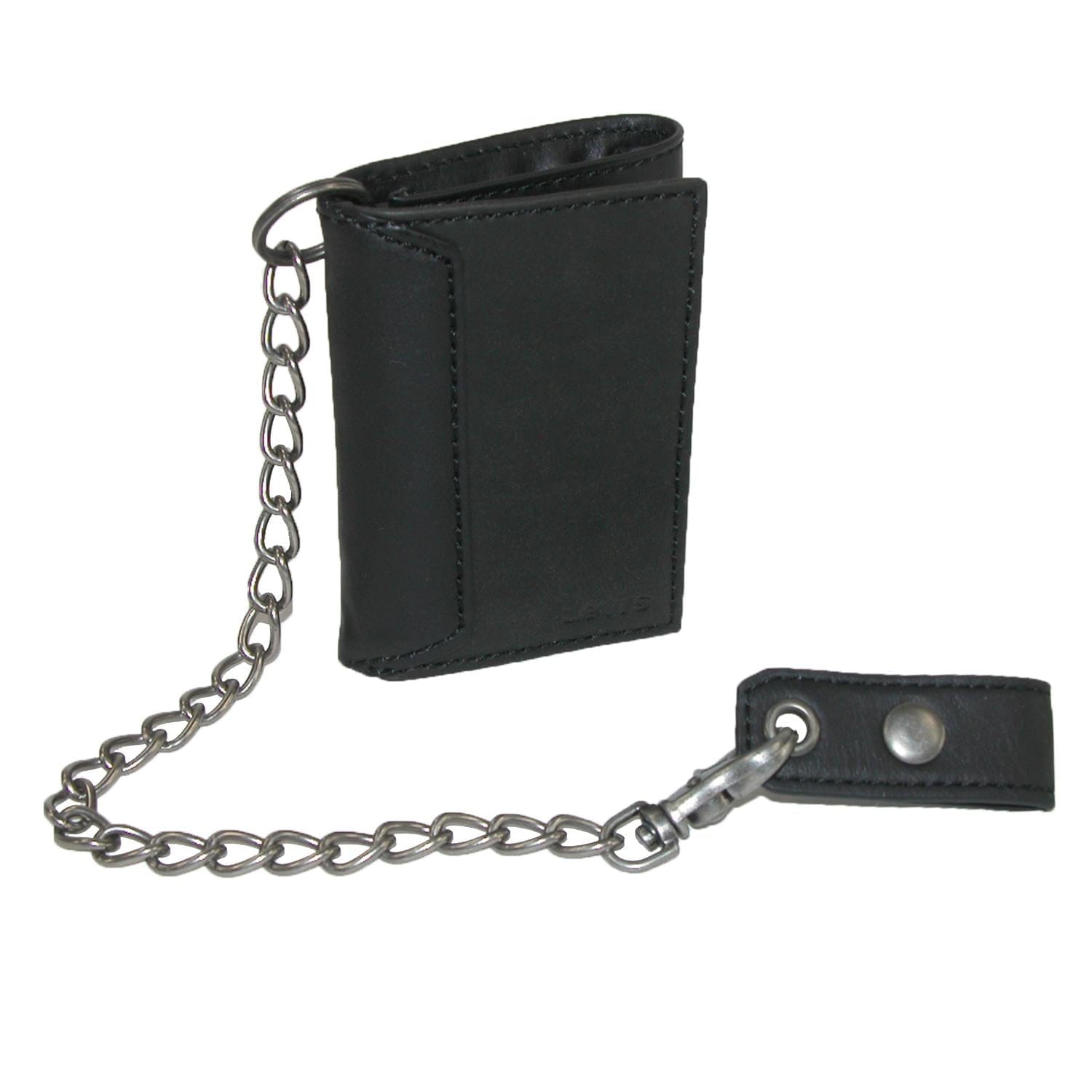 Men's Leather Trifold Chain Wallet by Levis | Chain Wallets at