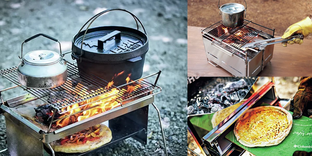 スノーピーク 焚火台Lスターターセット 焼き網（スチール