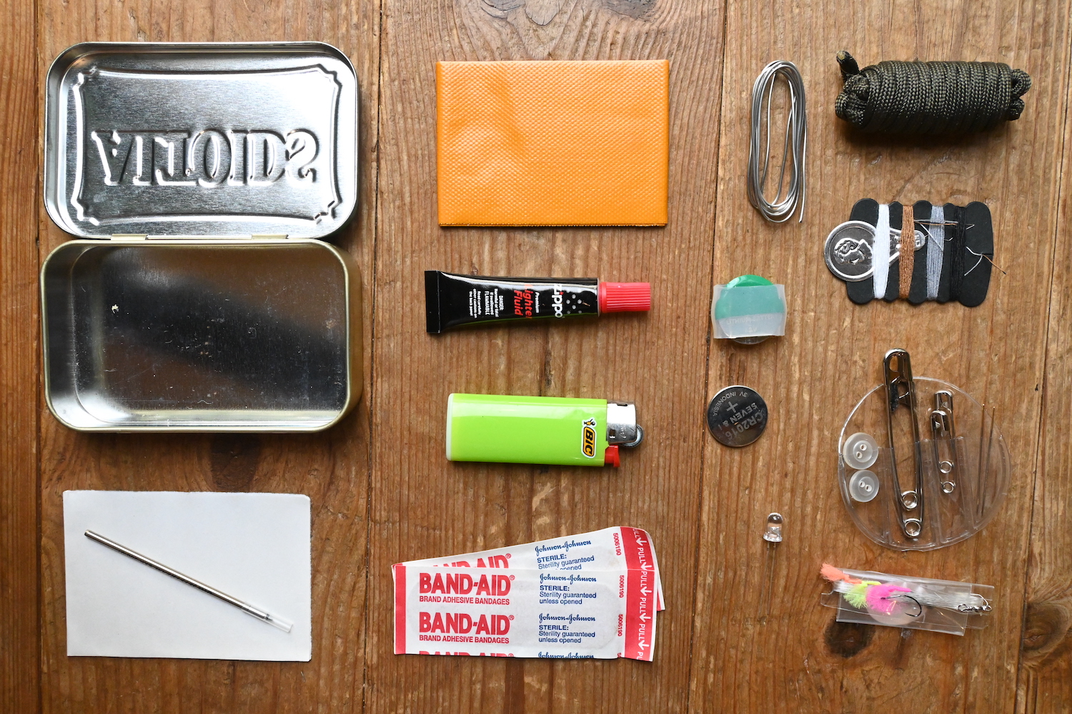 あなたなら何を入れる？ソロキャンの必需品「サバイバル缶」を構築