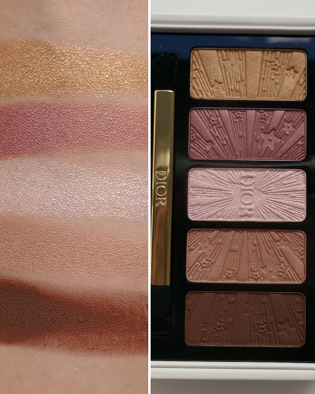 クリスマスコフレ2025】アイシャドウ＆メイクパレットスウォッチまとめ