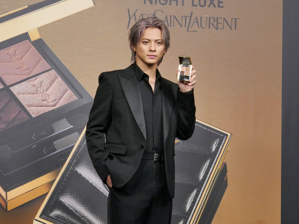 平野紫耀さんが纏ったアイシャドウは？｜イヴ・サンローランの