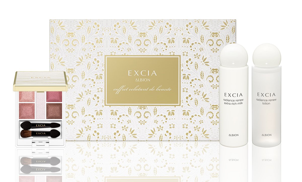 アルビオン×クリスマスコフレ2024】アイシャドウパレットの限定色と