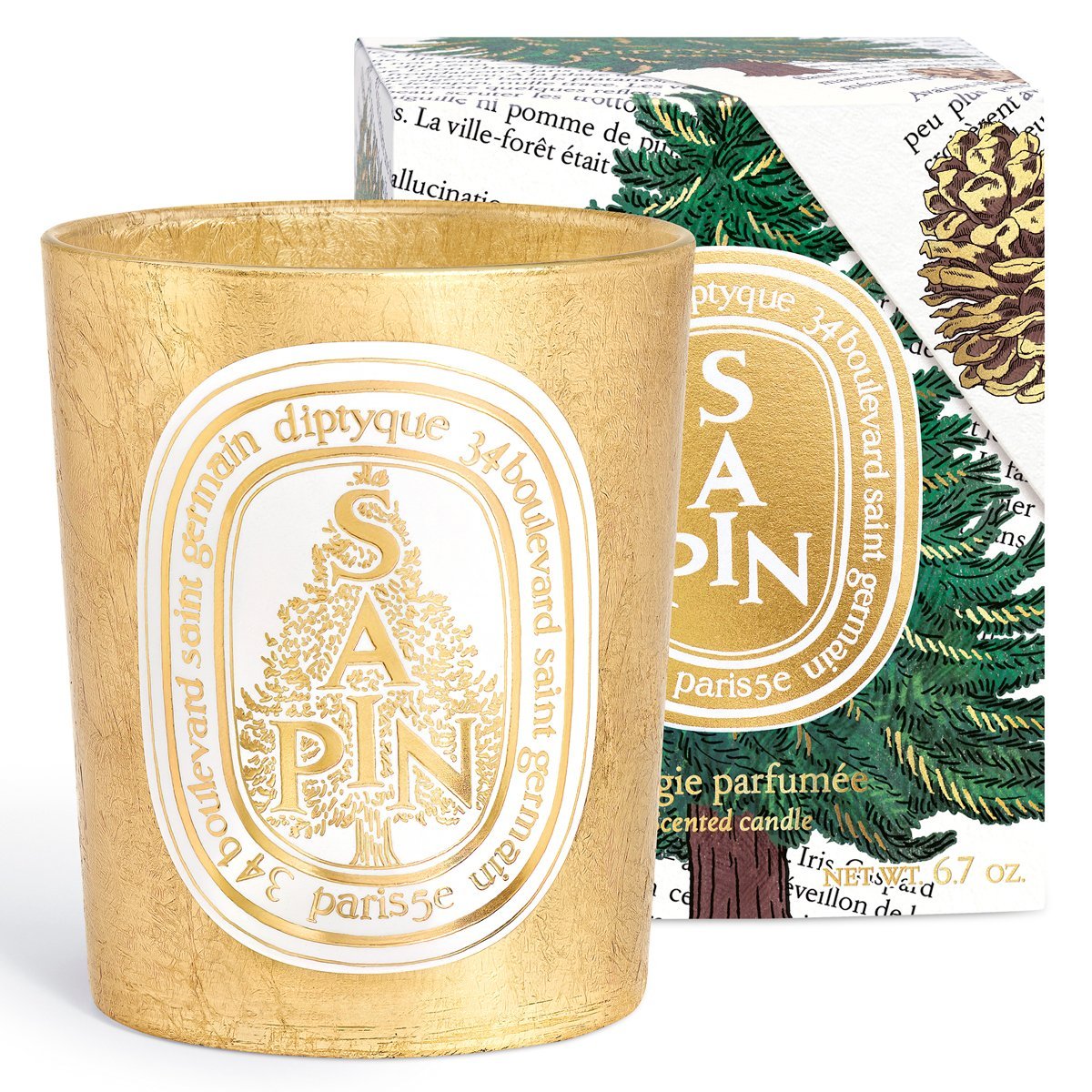 ディプティック］限定版 クラシック キャンドル サパン［2025年 10月