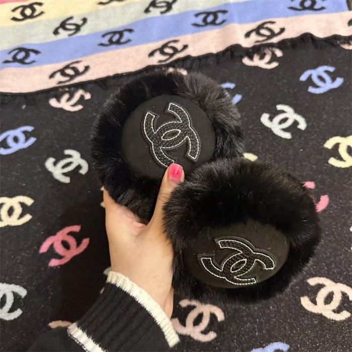 Chanel イヤーマフ レディース メンズ 防寒 シャネル イヤーウォーマー