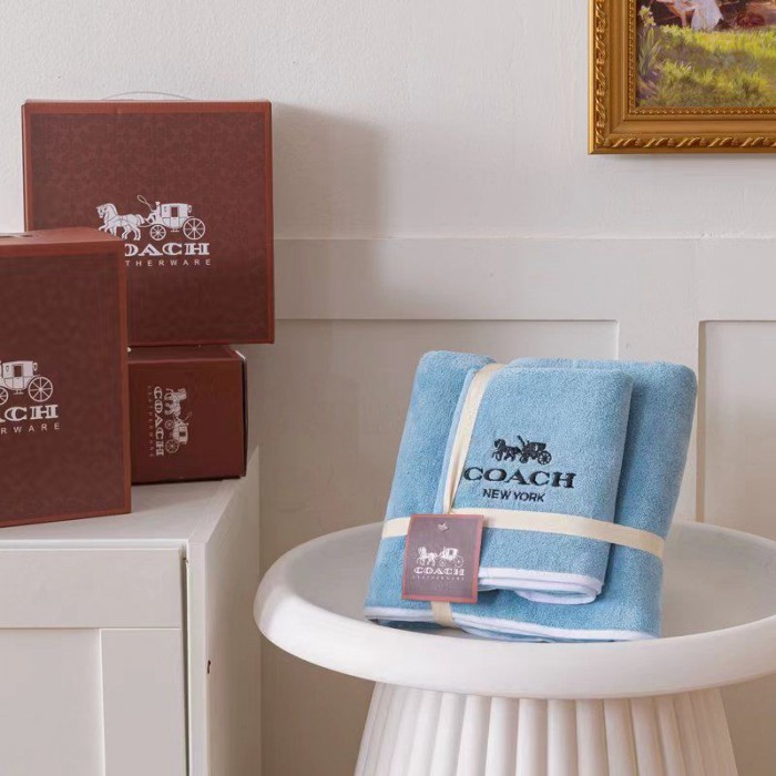 Coach コーチ ブランド速乾タオル ハンドタオル 耐洗濯ビーチタオル