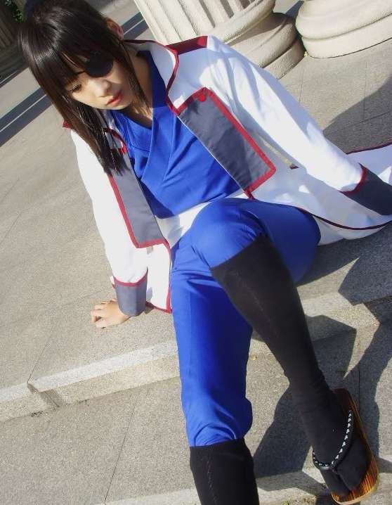 銀魂 柳生九兵衛 やぎゅうきゅうべえ 柳生一門風の服 コスプレ衣装