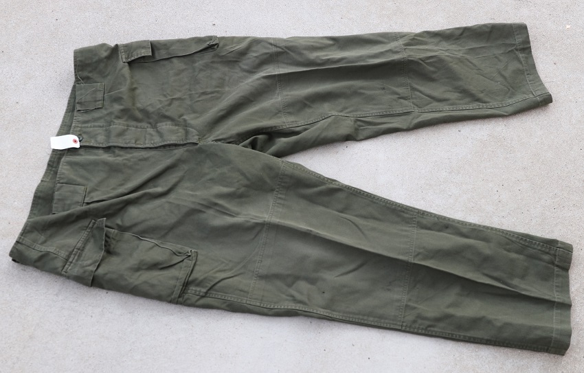 自衛隊65式OD作業服パンツ特1号 - ミリタリーサープラス キャンプ