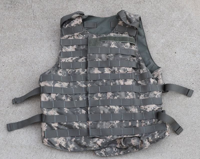 米軍OTVインターセプターボディアーマーカバーUCP迷彩(ACU迷彩)SMALL