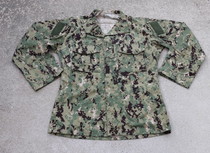 米軍 米海軍NWU TYPE3ジャケットSMALL-LONG - ミリタリーサープラス