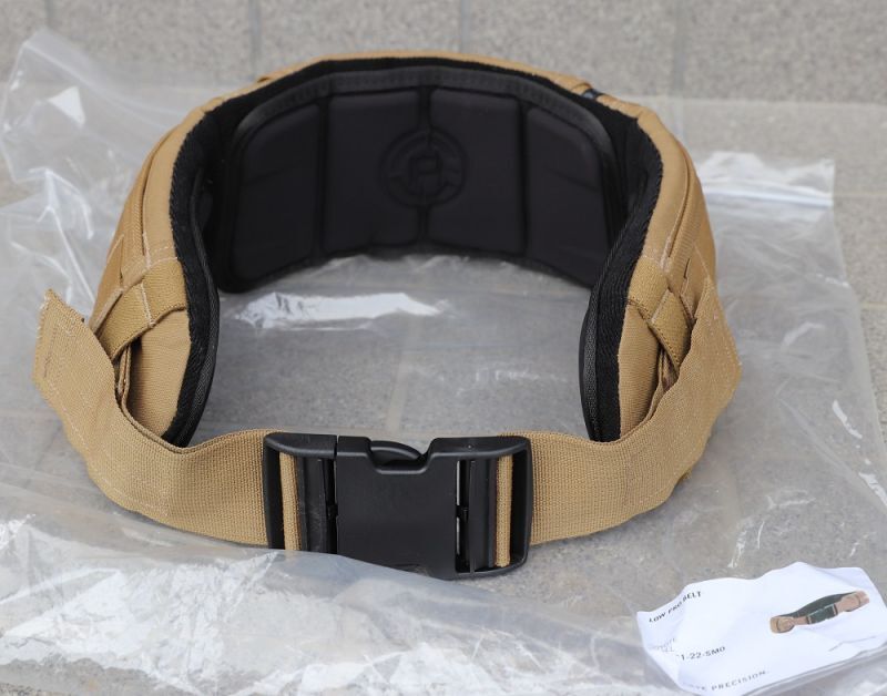 米軍放出Crye AVSロープロファイルベルトCB(コヨーテブラウン)SMALL