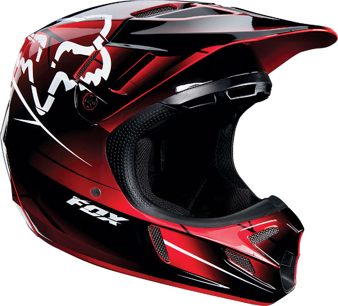 FOXヘルメットのトップモデル『V3』の2012カラーリングが上陸 用品