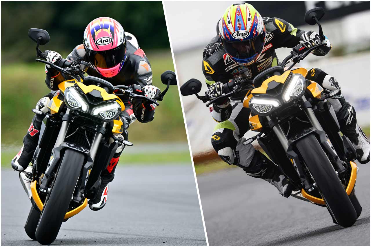 トライアンフ STREET TRIPLE 765RS】原田哲也&青木宣篤が見た至高の