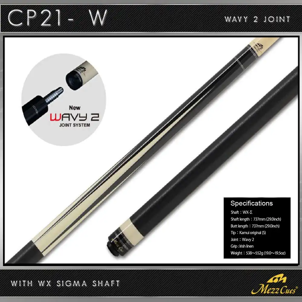 MEZZ CP-21 W [ IRISH LINEN WRAP ] WAVY 2 JOINT