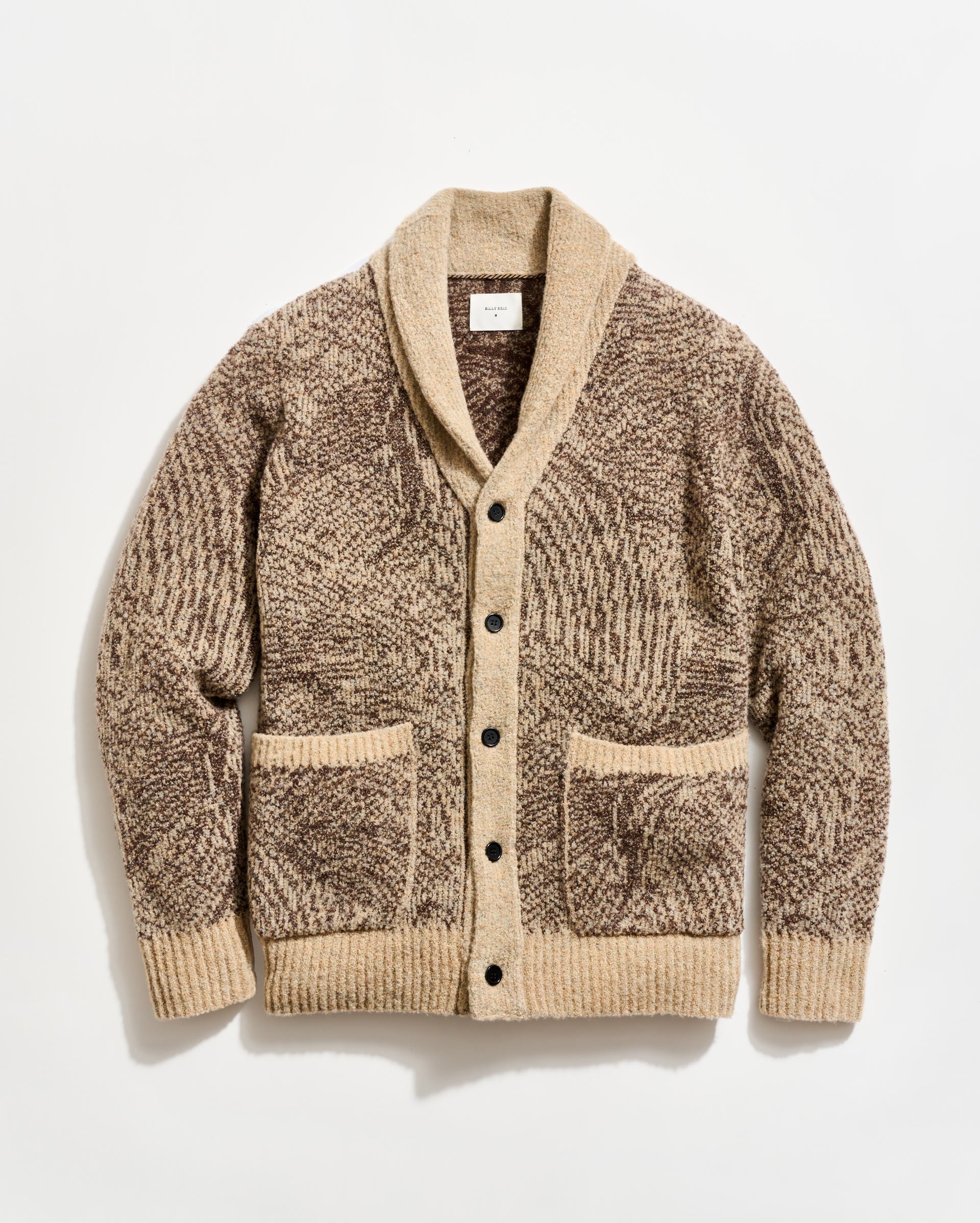 Flow Jacquard Cardigan in Merino Wool | Billy Reid
