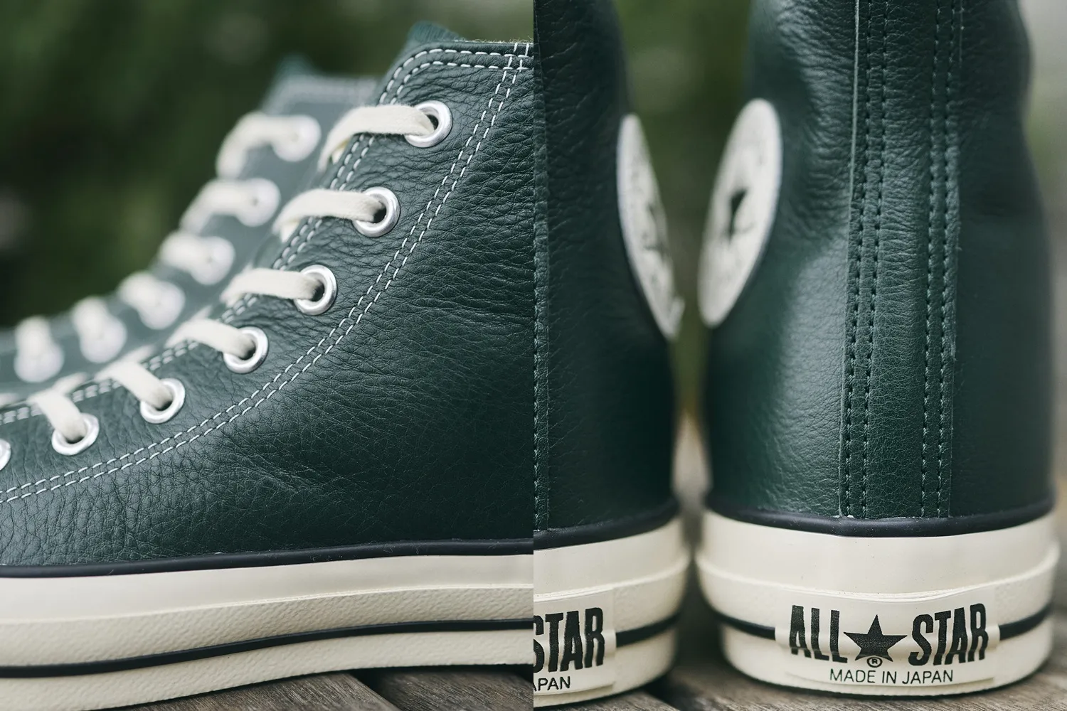 LEATHER ALL STAR J HI DEEP GREEN｜BILLY'S ENT 公式通販