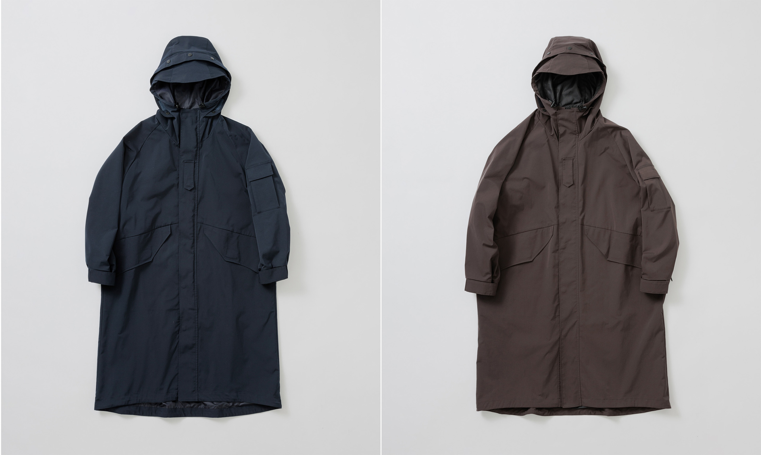 HYKE for BIOTOP | TASLAN TWILL SHELL COAT EX | TOPICS | BIOTOP