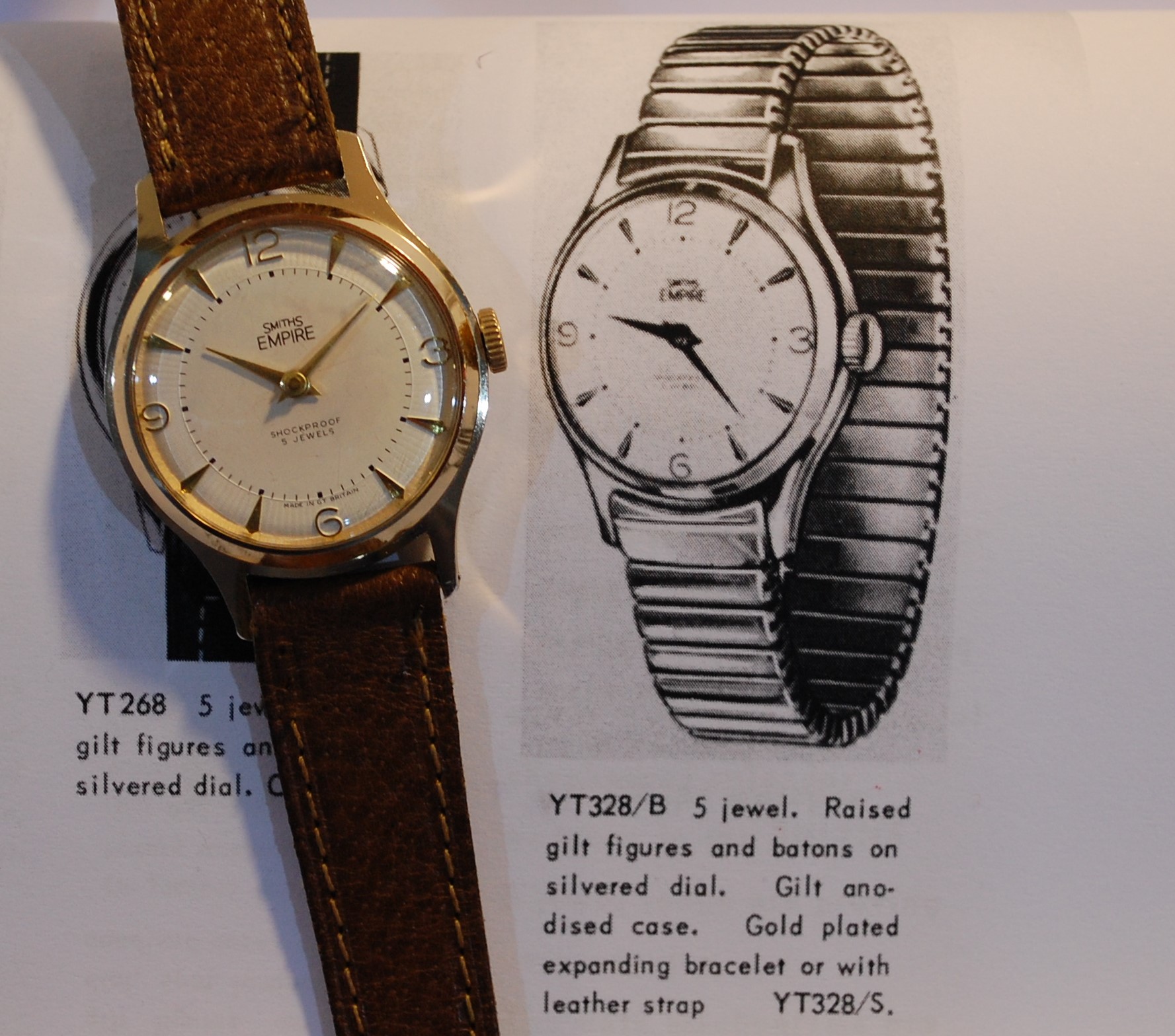 SOLD 1964 Smiths Empire men's watch - Birth Year Watches