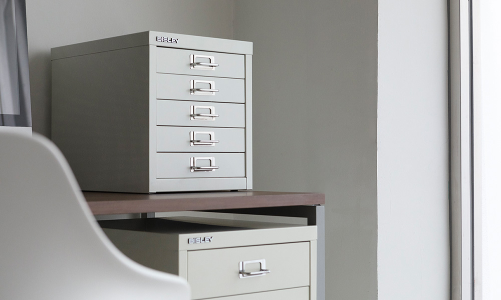 BISLEY ビスレー 12/5 A4 キャビネット 引き出し5段（リモートワーク